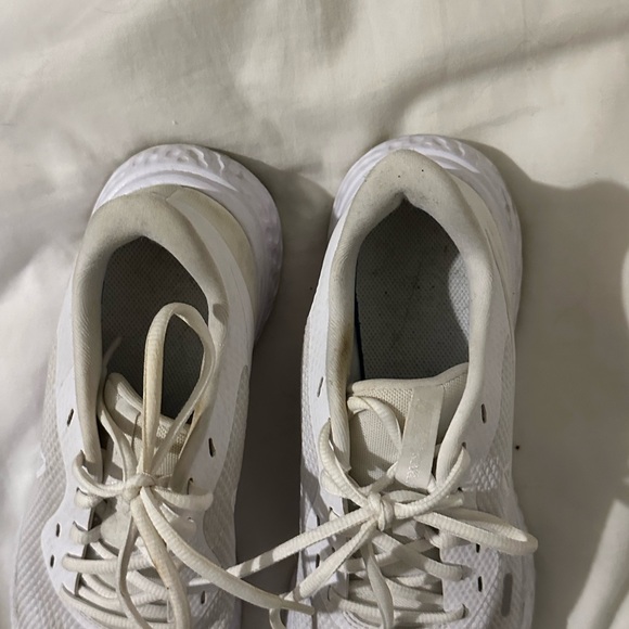 Nike White Athletic Shoes - Picture 3 of 5